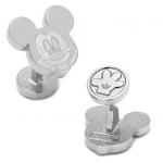 Mickey Mouse Antique Silver Cufflinks Disney Licensed.JPG